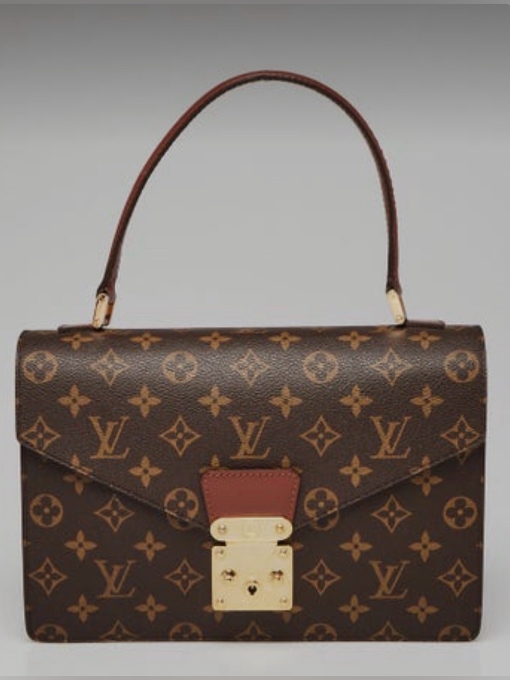 LOUIS VUITTON Monogram Canvas Concorde Bag M51190 Authentic